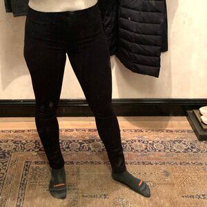 rag & bone Nina High Rise Skinny Black Jeans Size 26